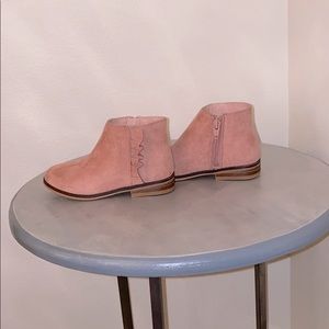Cat & Jack pink suede boots